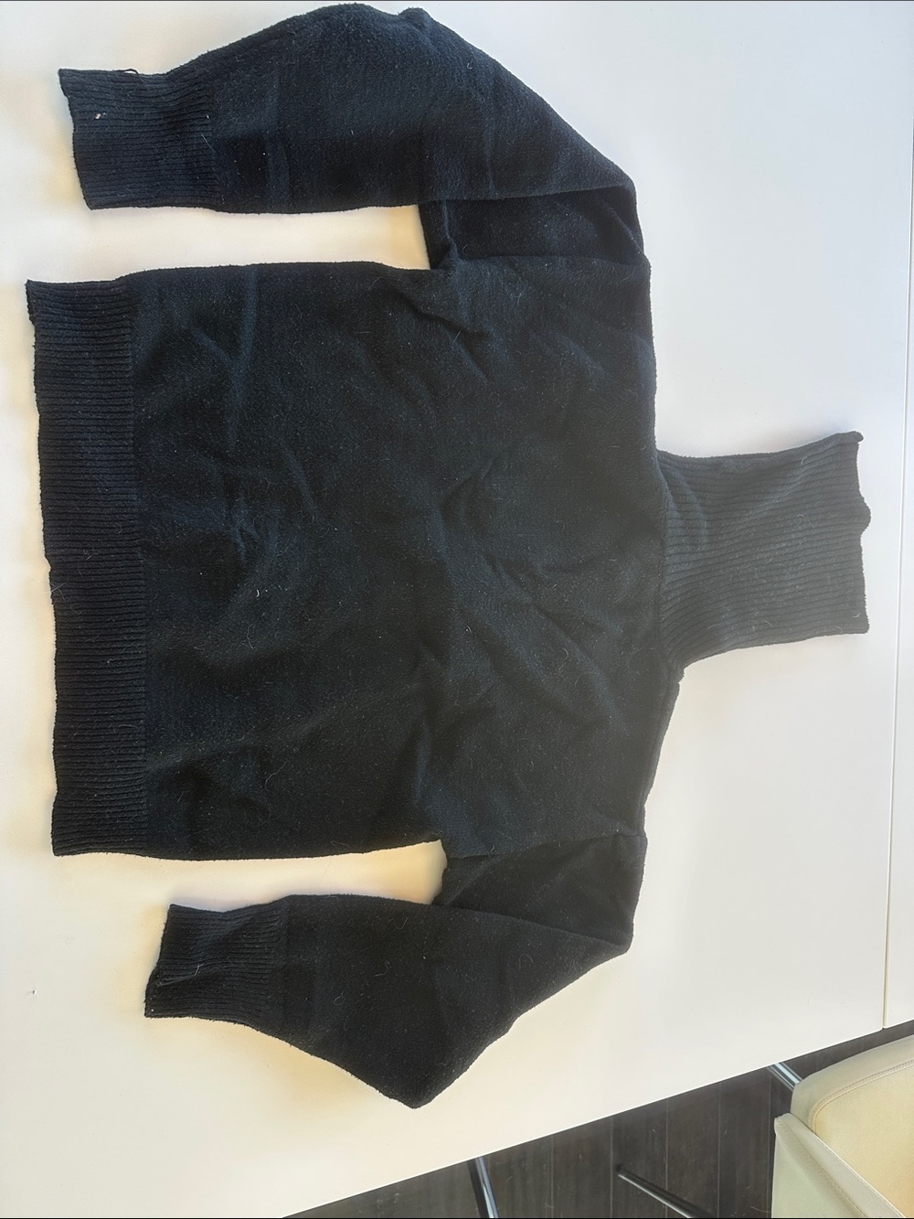 Lulu's Black Women's Turtleneck Sweater